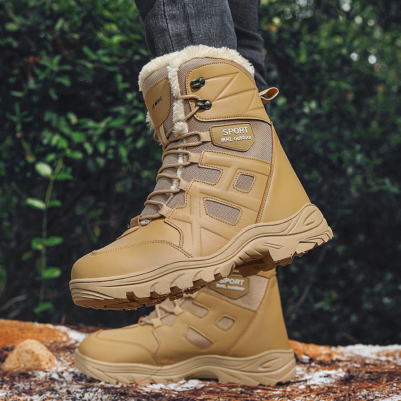 Damen isolierte Winterstiefel mit rutschfester Sohle und wärmendem Innenfutter R&B