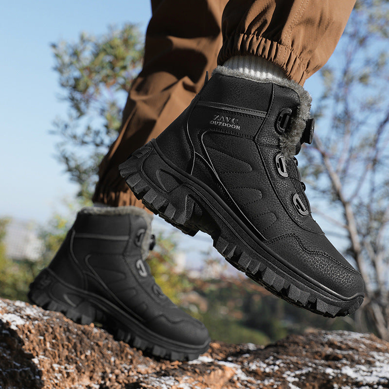 Damen Winterwanderstiefel mit rutschfester Sohle und wärmendem Futter R&B