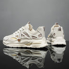 Damen sportliche Sneaker mit atmungsaktivem Netzmaterial und stabiler Dämpfung R&B