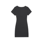 Damen Knot Kleid Mini