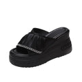 Damen Komfortable Plateau-Sandalen