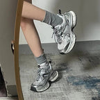 Damen Sportliche Laufschuhe mit atmungsaktivem Obermaterial und bequemer Dämpfung R&B