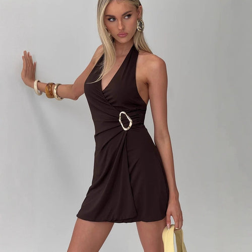 Damen Wickelkleid mit eleganter Gürteldetail R&B