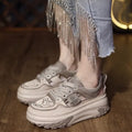 Damen Chunky Sneakers mit luftiger Mesh-Oberfläche und strapazierfähiger Sohle