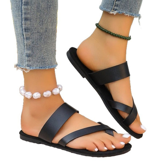 Damen moderne Riemchen-Sandalen mit elegantem Design R&B