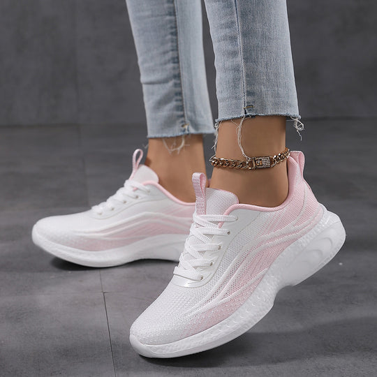 Damen atmungsaktive Freizeitschuhe mit elastischem Design R&B