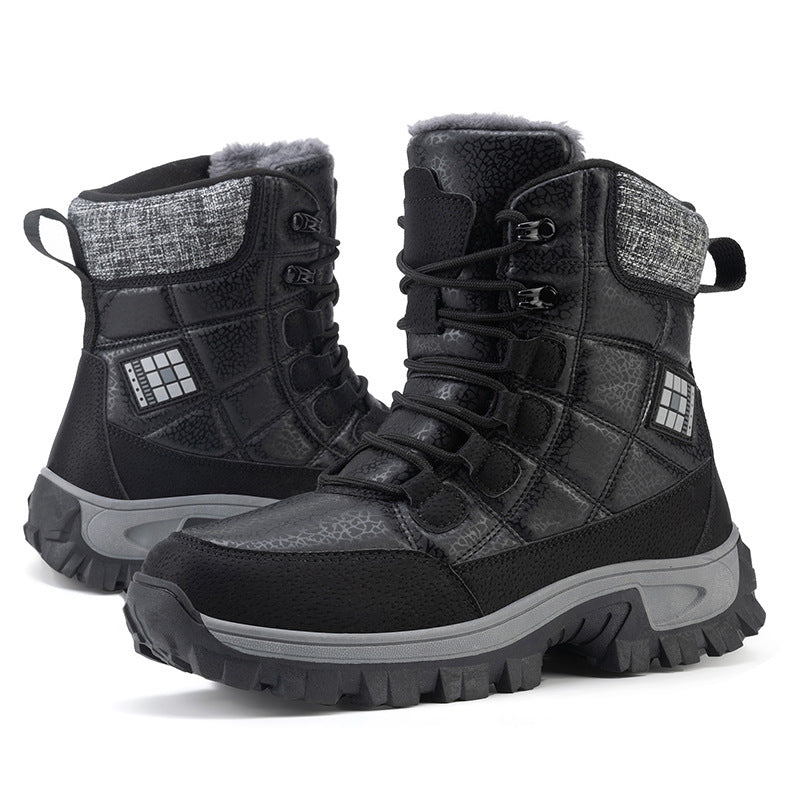 Damen Thermo-Winterstiefel mit isolierender Innensohle und rutschfester Sohle R&B