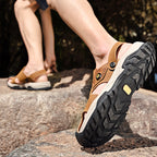 Herren Sandalen mit atmungsaktivem Design und rutschfester Sohle R&B