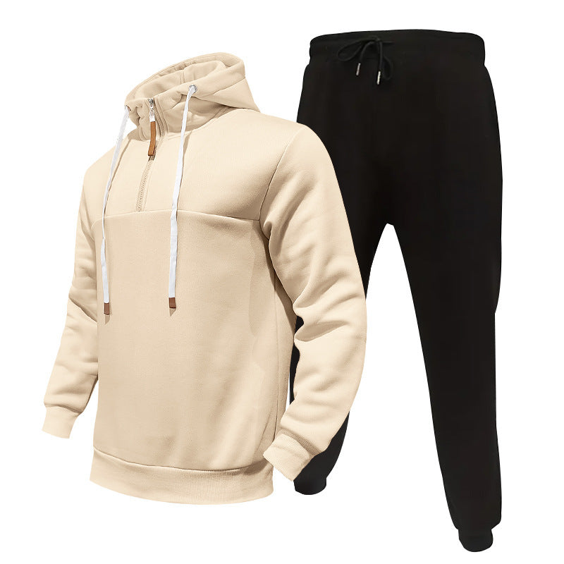 Herren Hoodie und Cargo Jogginghose Set R&B