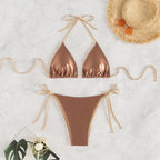 Damen Triangel-Bikini mit eleganten Schnüroptik R&B