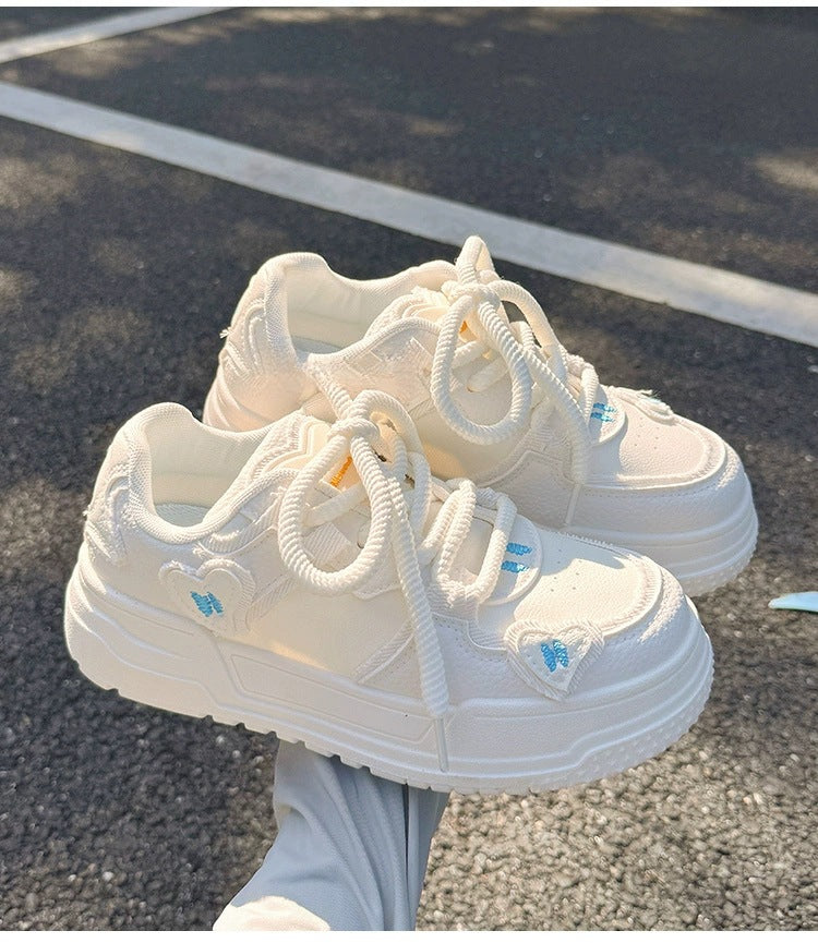 Damen Trendige Chunky Sneakers mit verspieltem Design und flexibler Sohle R&B