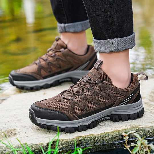 Damen Robust verarbeitete Outdoor-Schuhe mit rutschfester Sohle und atmungsaktivem Obermaterial R&B