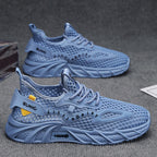 Damen Sportliche Mesh-Sneaker mit atmungsaktivem Obermaterial und innovativem Dämpfungssystem