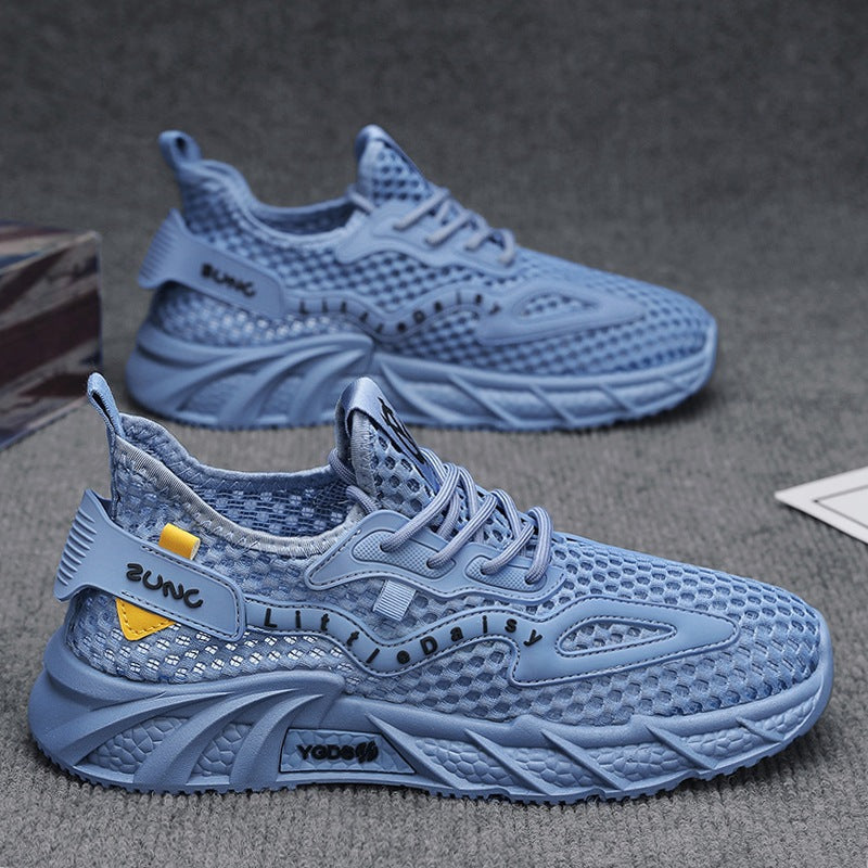 Damen Sportliche Mesh-Sneaker mit atmungsaktivem Obermaterial und innovativem Dämpfungssystem