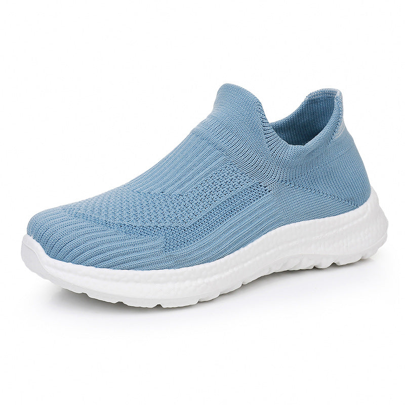 Damen Sportliche Slip-On Sneakers mit atmungsaktivem Obermaterial und weichem Fußbett R&B