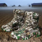 Herren Camouflage Outdoor-Stiefel mit verstärktem Knöchelschutz R&B