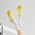 Damen Sportliche Sneakers mit weichem Obermaterial und rutschfester Sohle R&B