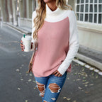 R&B | Pullover in Kontrastfarbe