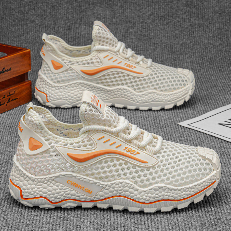 Damen Atmungsaktive Lauf-Sneaker mit rutschfester Sohle und flexibler Dämpfung R&B