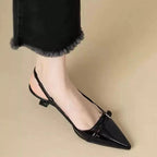 Damen Slingbacks mit elegantem Blockabsatz R&B
