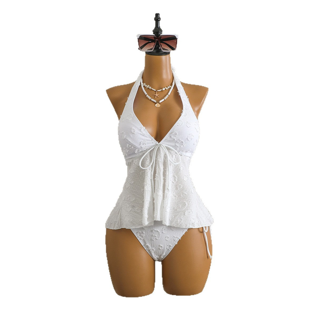 Damen eleganter Tankini mit raffinierten Details R&B