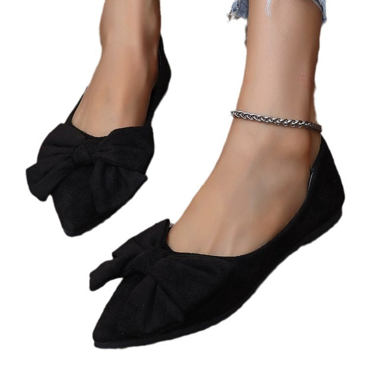 Damen Ballerinas mit dekorativem Schleifen-Detail R&B