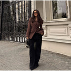 Damen klassischer, taillierter Blazer R&B