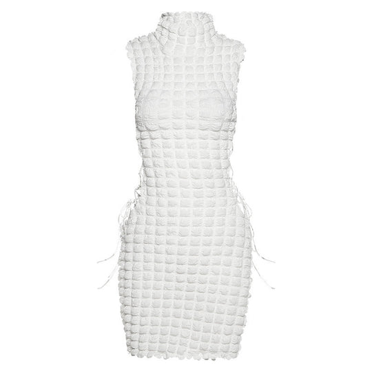 Damen Bodycon Kleid mit raffiniertem Strukturdesign R&B
