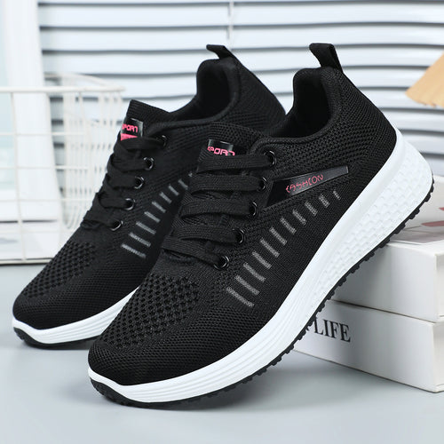 Damen Sportliche Laufschuhe mit atmungsaktivem Mesh-Obermaterial R&B