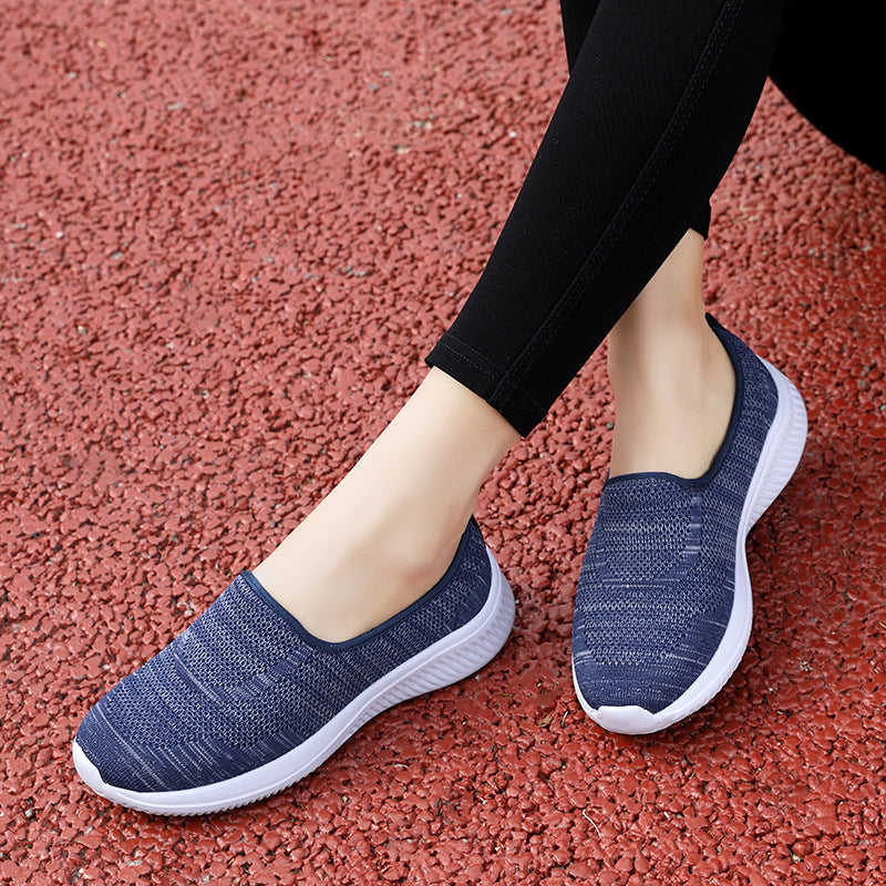 Damen Bequeme Slip-On Sneakers mit atmungsaktivem Obermaterial R&B