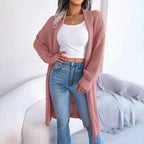 R&B | Einfarbige Strickjacke für Elegante Outfits