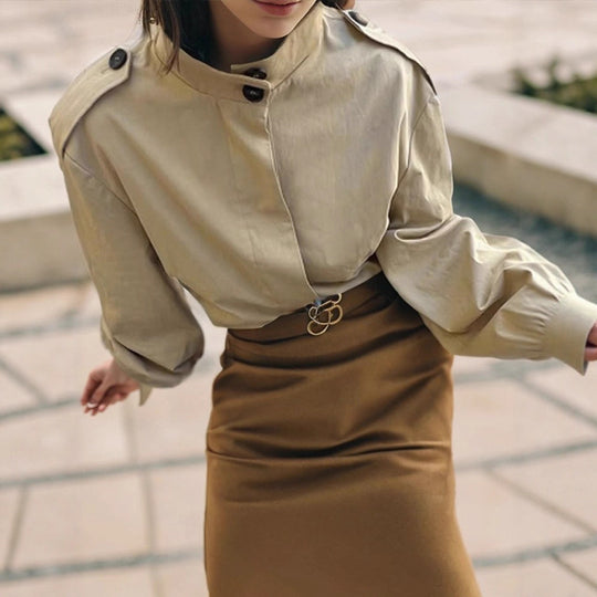 Damen modischer Blazer mit innovativem Design R&B