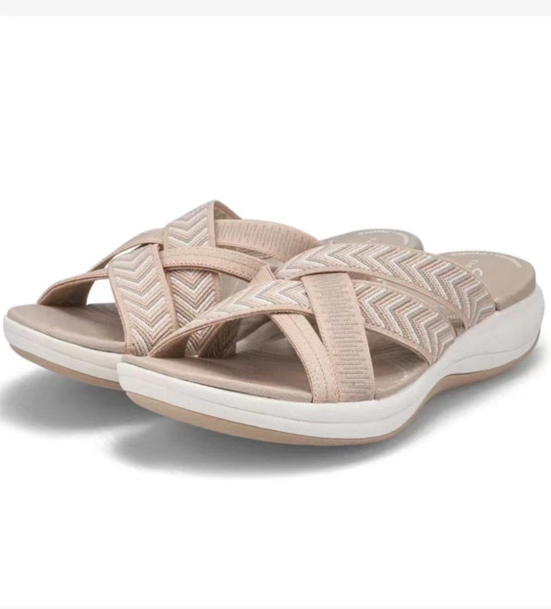 Damen flexible Riemchen-Sandalen mit anatomischer Fußbettung R&B