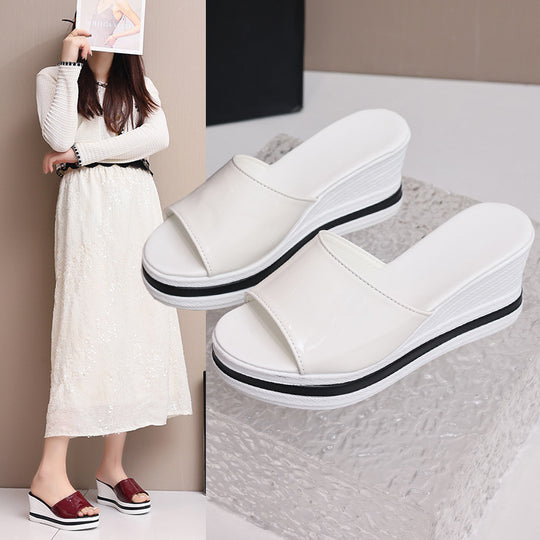 Damen Wedge-Pantoletten mit komfortablem Fußbett und stylischem Design R&B