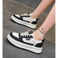 Damen Sportliche Lifestyle-Sneaker mit trendiger Zweifarben-Optik R&B