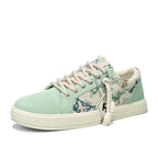 Damen Modische Sneakers mit einzigartigem Textil-Design