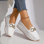 Damen Elegante Mokassins mit modischen Details R&B