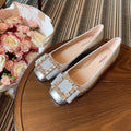 Damen Ballerinas mit funkelndem Strassbesatz und einzigartigem Riemendesign
