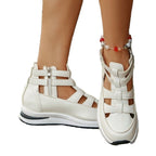 Damen Sportliche High-Top Sneakers mit atmungsaktivem Obermaterial R&B