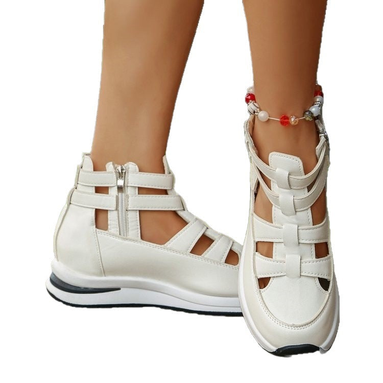 Damen Sportliche High-Top Sneakers mit atmungsaktivem Obermaterial R&B