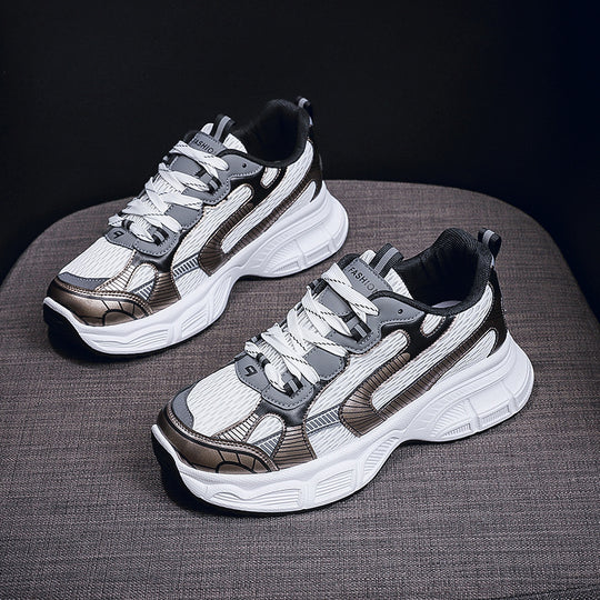 Damen Sportliche Chunky Sneakers mit dämpfender Sohle und atmungsaktivem Obermaterial R&B