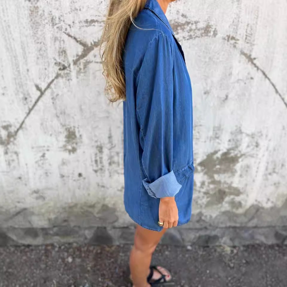 Damen entspannter Oversized Blazer R&B