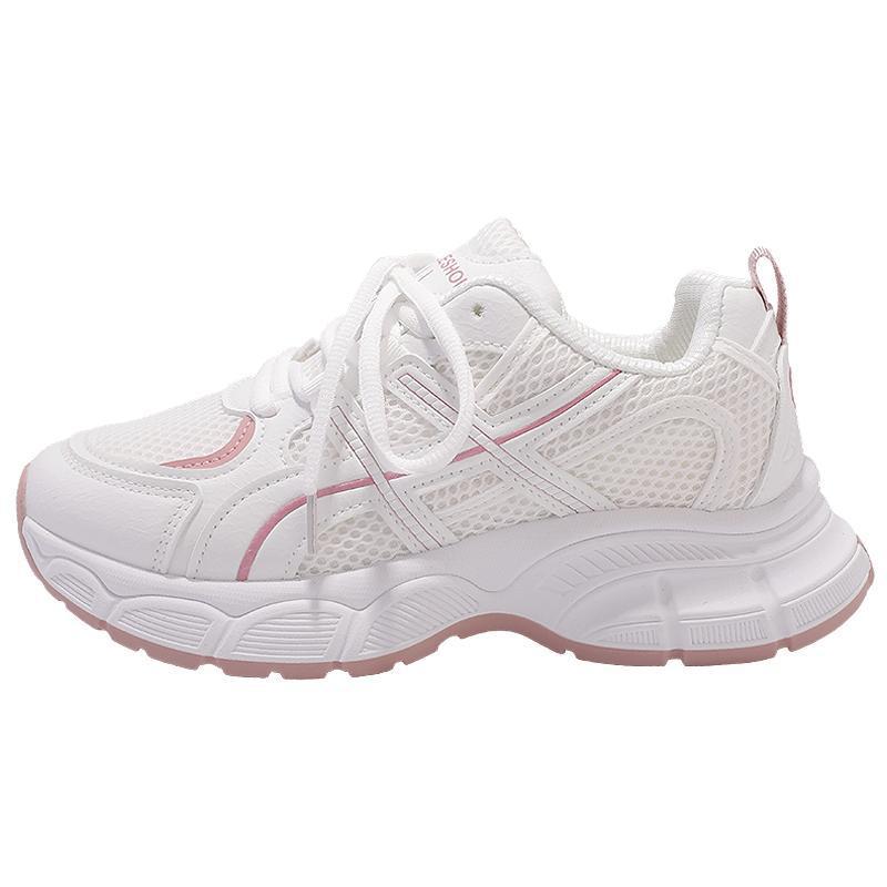 Damen Sportliche Mesh-Sneaker mit dämpfender Sohle und modernem Design