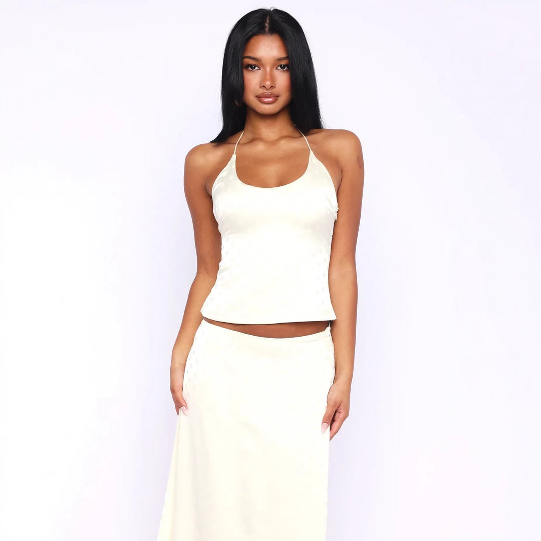 Damen romantisches Oberteil mit schulterfreiem Design R&B