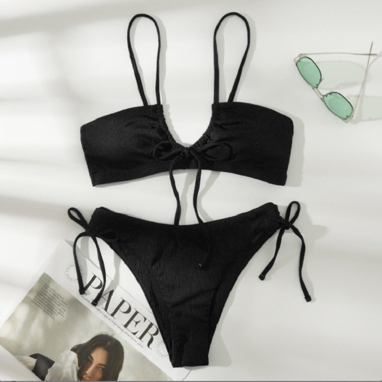 Damen Bikiniset mit raffinierten Rüschendetails R&B