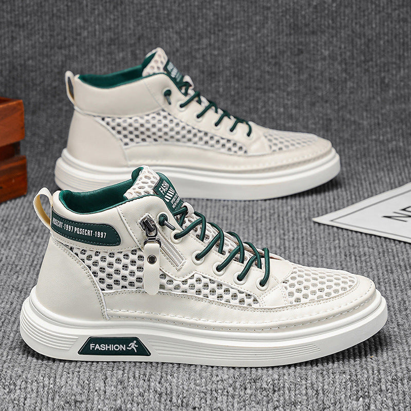 Damen Atmungsaktive High-Top Sneakers R&B