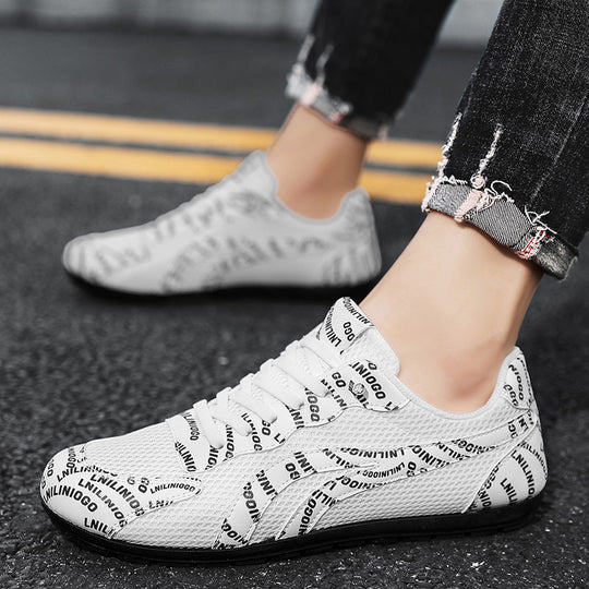 Damen Sportliche Sneakers mit atmungsaktiven Mesh-Obermaterial und rutschfester Sohle R&B
