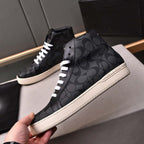 Damen Sportliche High-Top Sneakers mit modischem Oberflächendesign R&B