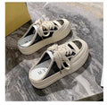 Damen modische Slip-On Sneakers mit dämpfender Sohle und luftiger Mesh-Oberfläche