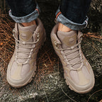 Damen Stabile und wetterfeste Wanderschuhe mit hohem Schaft